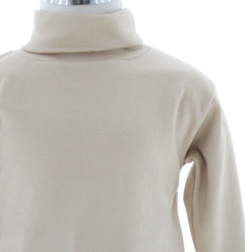 Playera Niño Cuello de Tortuga Color Beige 3423 2 a 16 Años.
