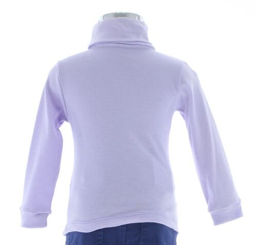 Playera Niña Lila Cuello de Tortuga 3444 2 a 16 Años.