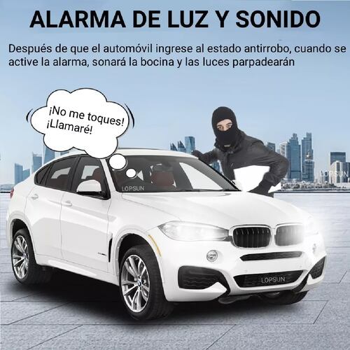 Auto Llave Presencia Botón Encendido Antirrobo