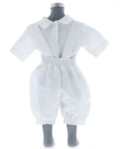 Ropón Bautizo Niño con Kit de Vela y Sabana 3468 0 a 4 Años.