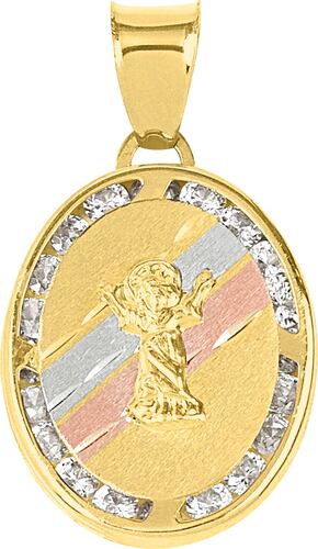 Medalla Divino Niño 3 Colores 10K - 3721