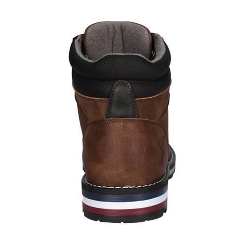 Bota heavy casual de vestir, color café, marca Goodyear, mod. 926247