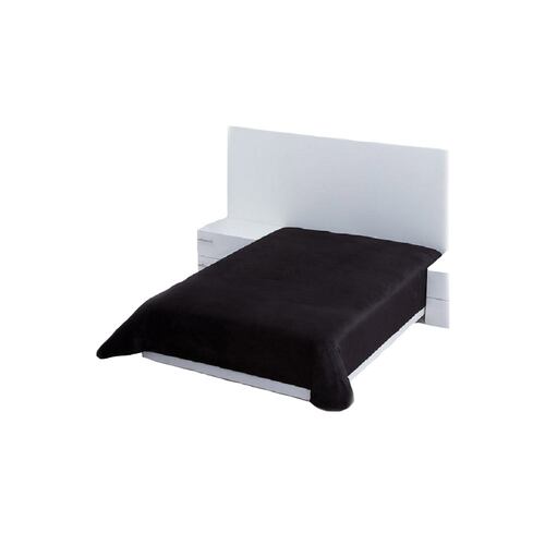 Cobertor Ultrasuave Cama King Size Poliester Negro Concord