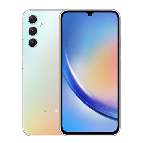 SAMSUNG GALAXY A34  5G PLATA DESBLOQUEADO