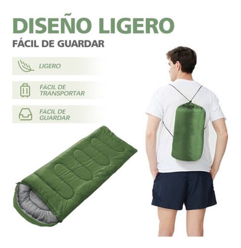 Funda Impermeable Para Saco De Dormir - 220x70 Cm, Solo 260 G, De Nailon Y Poliuretano - Ideal Para Camping, Senderismo Y Actividades Outdoor