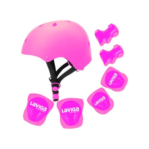 Kit Casco Protección Juvenil Rodilleras +muñequeras+ Coderas