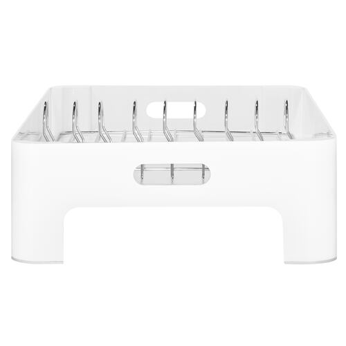 AGBOX Escurridor para Trastes y Porta Cubiertos 1 Nivel Blanco LTHMJ001.