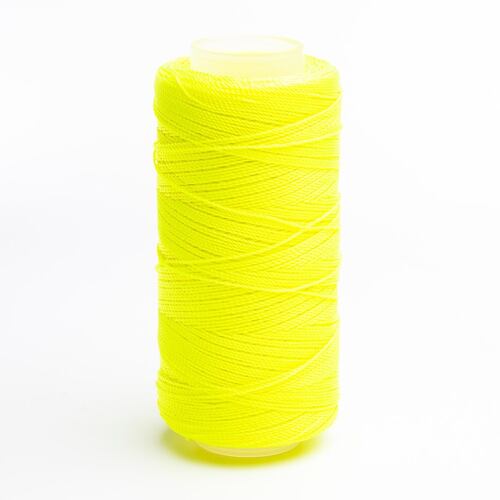 Caja 6 Pzs Hilo Crochet Nylon Amarillo chillon Selanusa