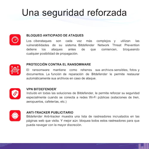 Bitdefender Antivirus Plus 1 Usuario, 2 Años