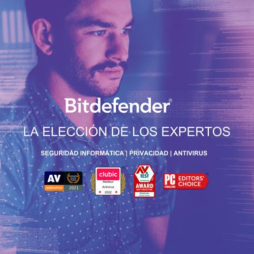 Bitdefender Antivirus Plus 1 Usuario, 2 Años