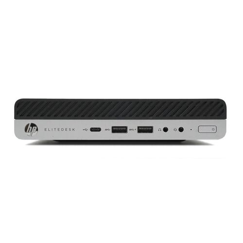 CPU HP EliteDesk 800 G4 MINI - Intel Core i7-8ª Gen - 16GB RAM, 512GB SSD - Windows 10 - EQUIPO CLASE A, REACONDICIONADO.