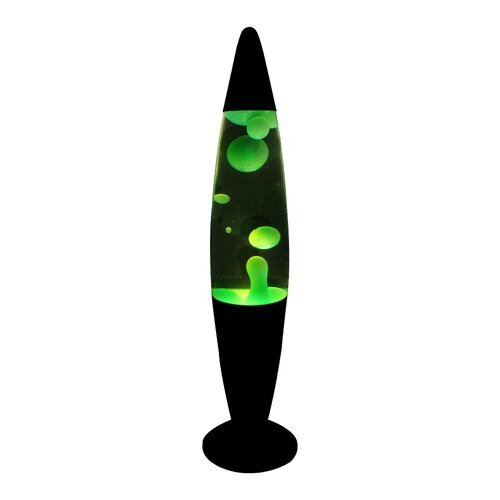 Lámpara de Lava Verde Mil Luces