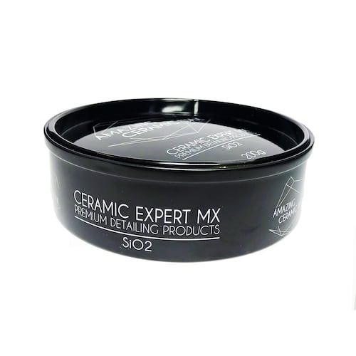 Cera para auto Amazing Ceramic Wax Recubrimiento Cerámico, acabado recién pulido.