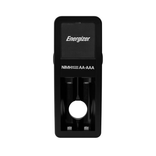Cargador Pilas Baterías Energizer Recargables + 2 Piezas AA
