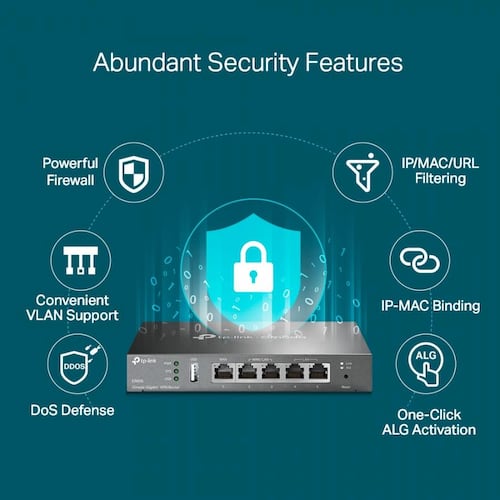Router VPN Tp-Link ER605 Gigabit Omada