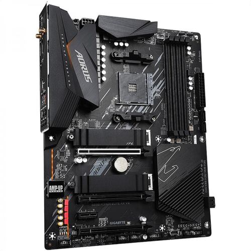 Tarjeta Madre GIGABYTE B550 AORUS ELITE AX V2 DDR4 PCI-E WiFi BT Socket AM4.