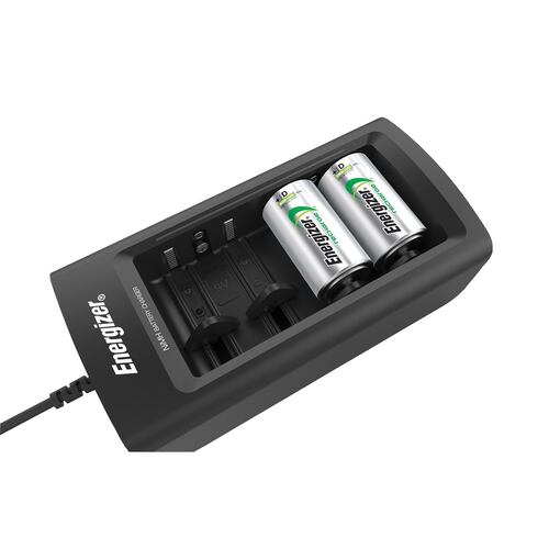 Cargador Pilas Universal Energizer Recargables Todos Tamaños