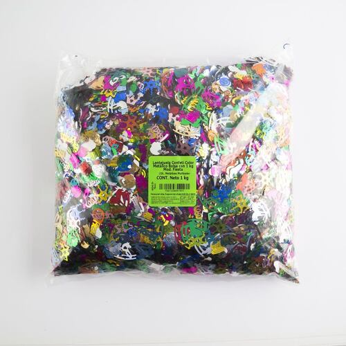 Lentejuelas Holograficas Confeti Multicolor 1 kg Selanusa
