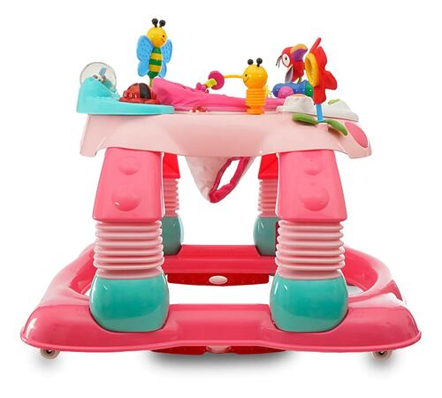 Andadera  Para Bebe Prinsel Futura 3 en 1 Rosa.