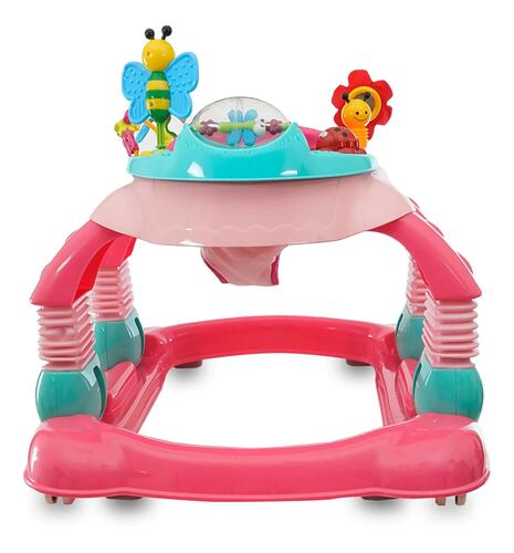 Andadera  Para Bebe Prinsel Futura 3 en 1 Rosa.