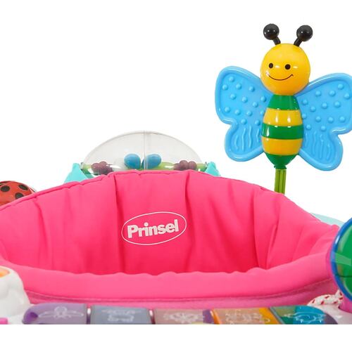 Andadera  Para Bebe Prinsel Futura 3 en 1 Rosa.