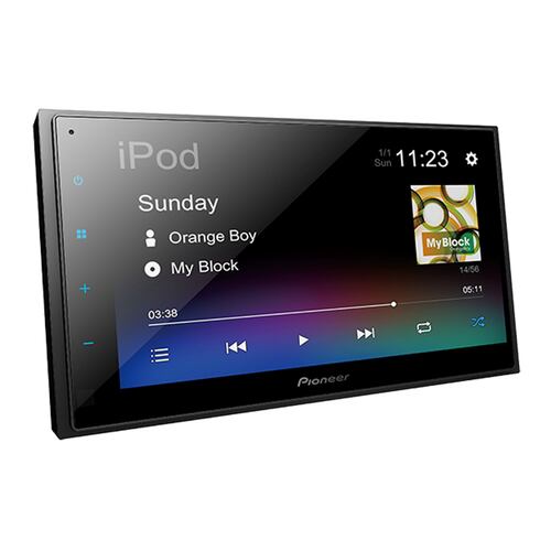 Autoestereo Pantalla Táctil 6.8 Pulgadas Pioneer Bluetooth Weblink Usb Mirroring Dmh-a345bt