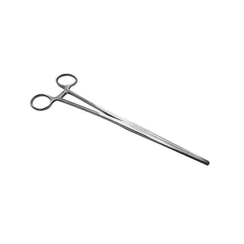 Pinza Rochester Pean Recta Plateado 25 cm Hergom Silvery