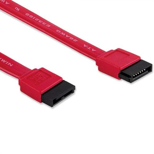 Cable SATA Manhattan De Datos 6.0 Gbps 50 cm Rojo 340700.