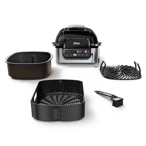 Parrilla eléctrica para interiores  Ninja Foodi LG450  5 en 1  Caja genérica Reacondicionado