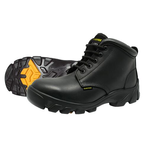 Botas Seguridad Clásicas Con Casquillo Acero #26cm Surtek
