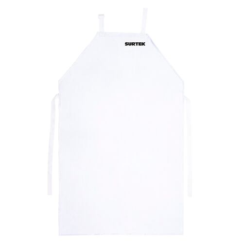 Mandil Industrial PVC Dieléctrico Blanco 1.10m Surtek