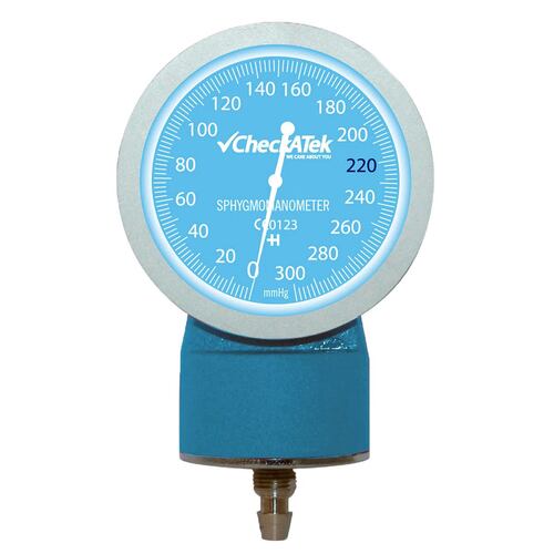 Baumanómetro Azul Cielo Aneroide Popular Nylon Lectura Checkatek