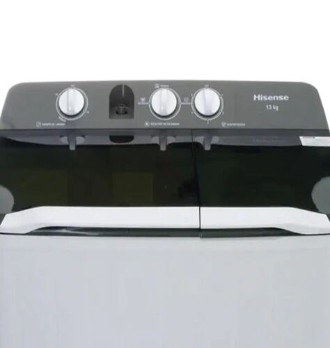 Lavadora Hisense dos tinas 13 kg Blanca WSA1302P