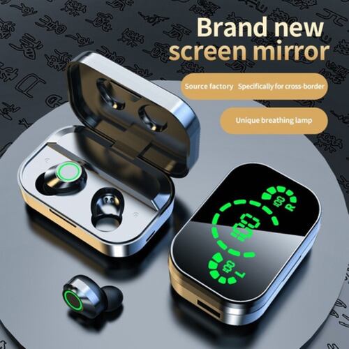 2in1 Audífonos Inalámbricos Bluetooth Gamer Música Con Bajos GRIS