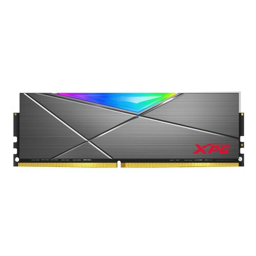 Memoria RAM de 8 GB (1X8), XPG SPECTRIX D50 RGB, U-DIMM, DDR4, 3200 MT/s, Tungsten Grey
