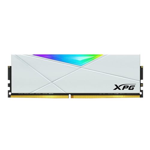 Memoria RAM de 8 GB (1X8), XPG SPECTRIX D50 RGB, U-DIMM, DDR4, 3200 MT/s, White