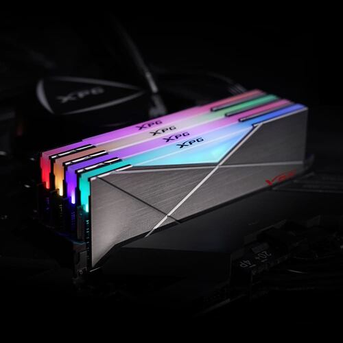 Memoria RAM de 8 GB (1X8), XPG SPECTRIX D50 RGB, U-DIMM, DDR4, 3200 MT/s, White