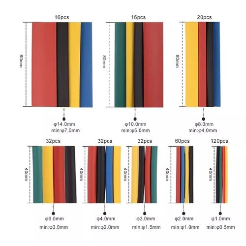 Set Terminales Aisladas Conectores Para Cable Eléctrico 678pcs