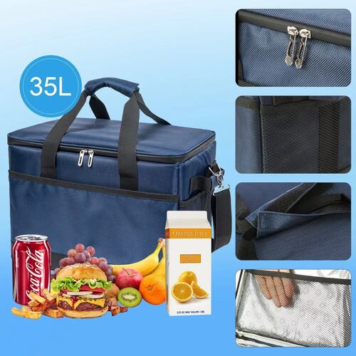 Hielera Portatil Mochila Con Interior Impermeable 35 Latas