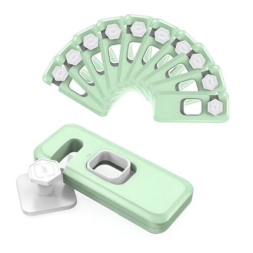 Kit De 10 Seguros Para Gabinetes Y Cajones Proteccion Niños