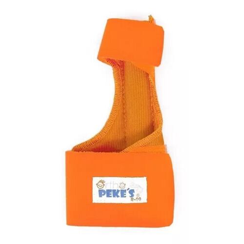 Inmovilizador Pulgar Niño 8-10 Años Ortopedia Naranja Ortho Peke's