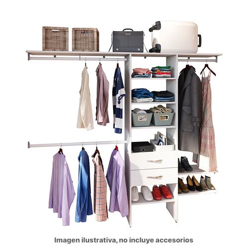 Closet Total Playcon Color Blanco Touch.