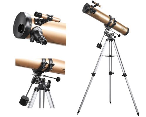 Telescopio Tasco Luminova Reflector 900X114 mm Profesional