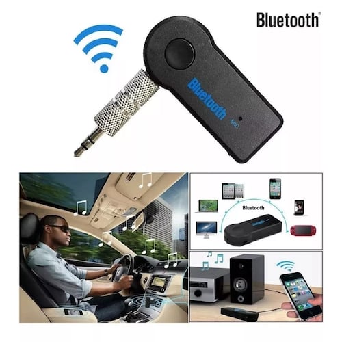 Receptor Auxiliar Bluetooth Aux 3.5 Auto Coche Manos Libres