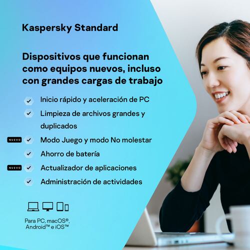 ESD Kaspersky Standard 1 Disp 1 año