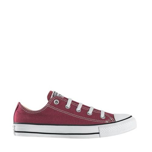 Tenis casuales Converse choclo Chuck Taylor Classic color vino, Unisex, mod. 72341