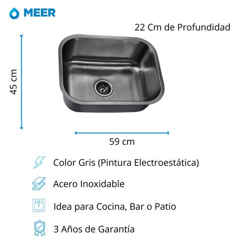 Tarja Sencilla Para Submontar, Incluye contra canasta y cespol.
