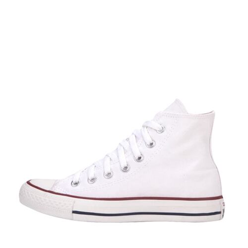 Tenis casual de bota Converse Chuck Taylor Classic Unisex, color blanco, mod. 10102