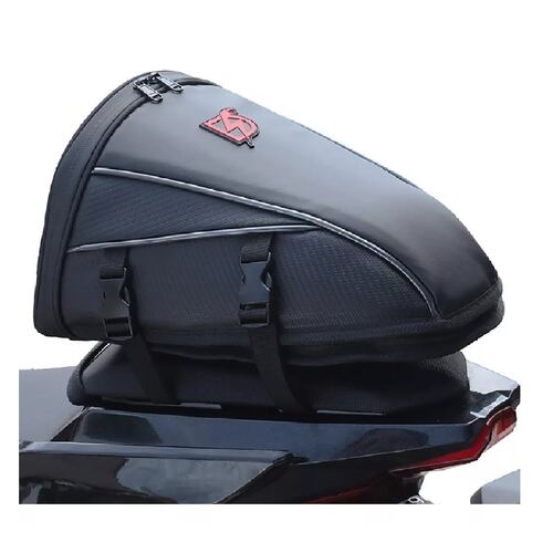 Bolsa Trasera De Motor Expandible Con Funda Impermeable