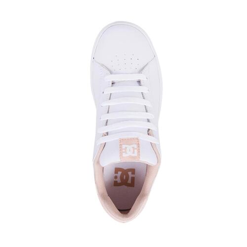 Tenis Casuales Notch Mx Skate de DC Shoes para mujer, color blanco, mod. 887949